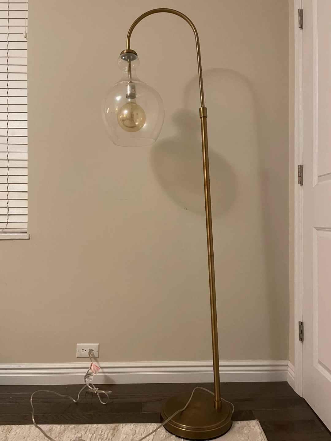 Brass Arch Lamp - photo 2