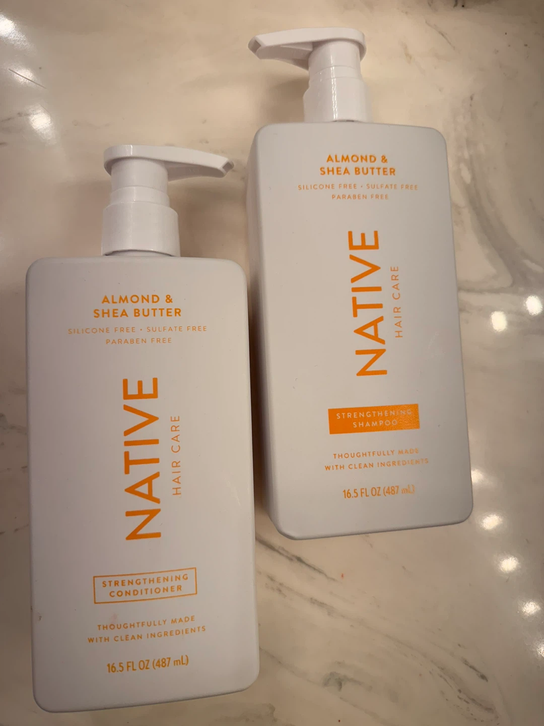 🧡Native Almond & Shea Butter Shampoo & Conditioner Set