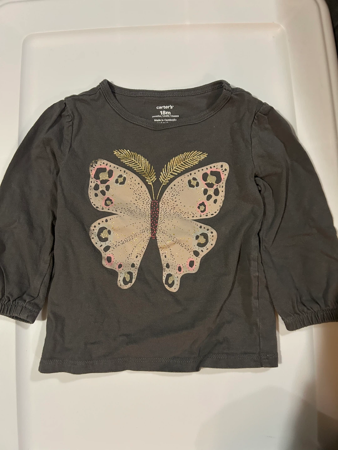 1-2 YO Long Sleeve Shirts - Carter's, OshKosh, Ralph Lauren - photo 4