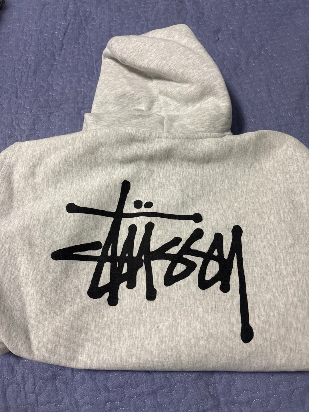 Stussy Grey Hoodie Size M - photo 4