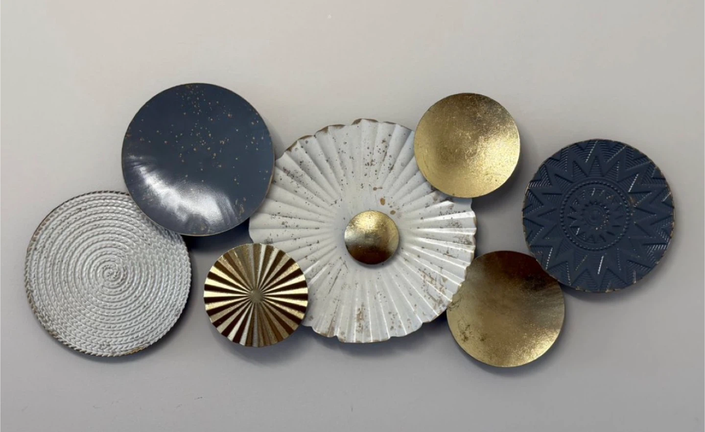 Wall Art Metal Decorative Round Metal Wall Hanging