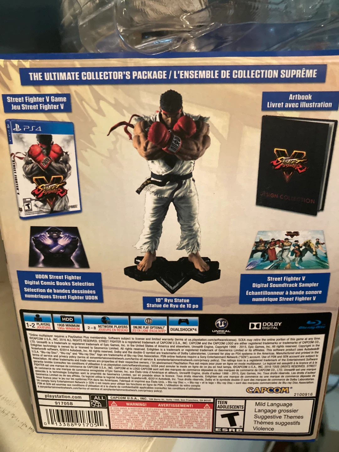 Bundle Street Fighter PS4 - photo 4