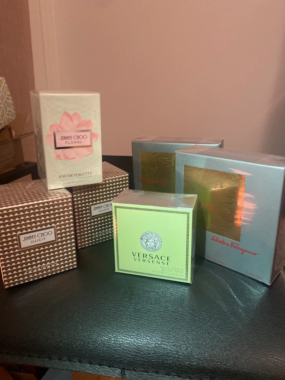 Versace, Salvatore Ferragamo, Jimmy Choo Perfume