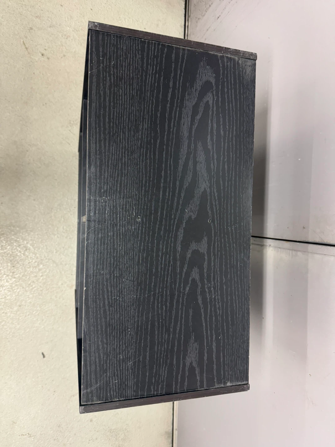 Black 4-Shelf Bookshelf - photo 2