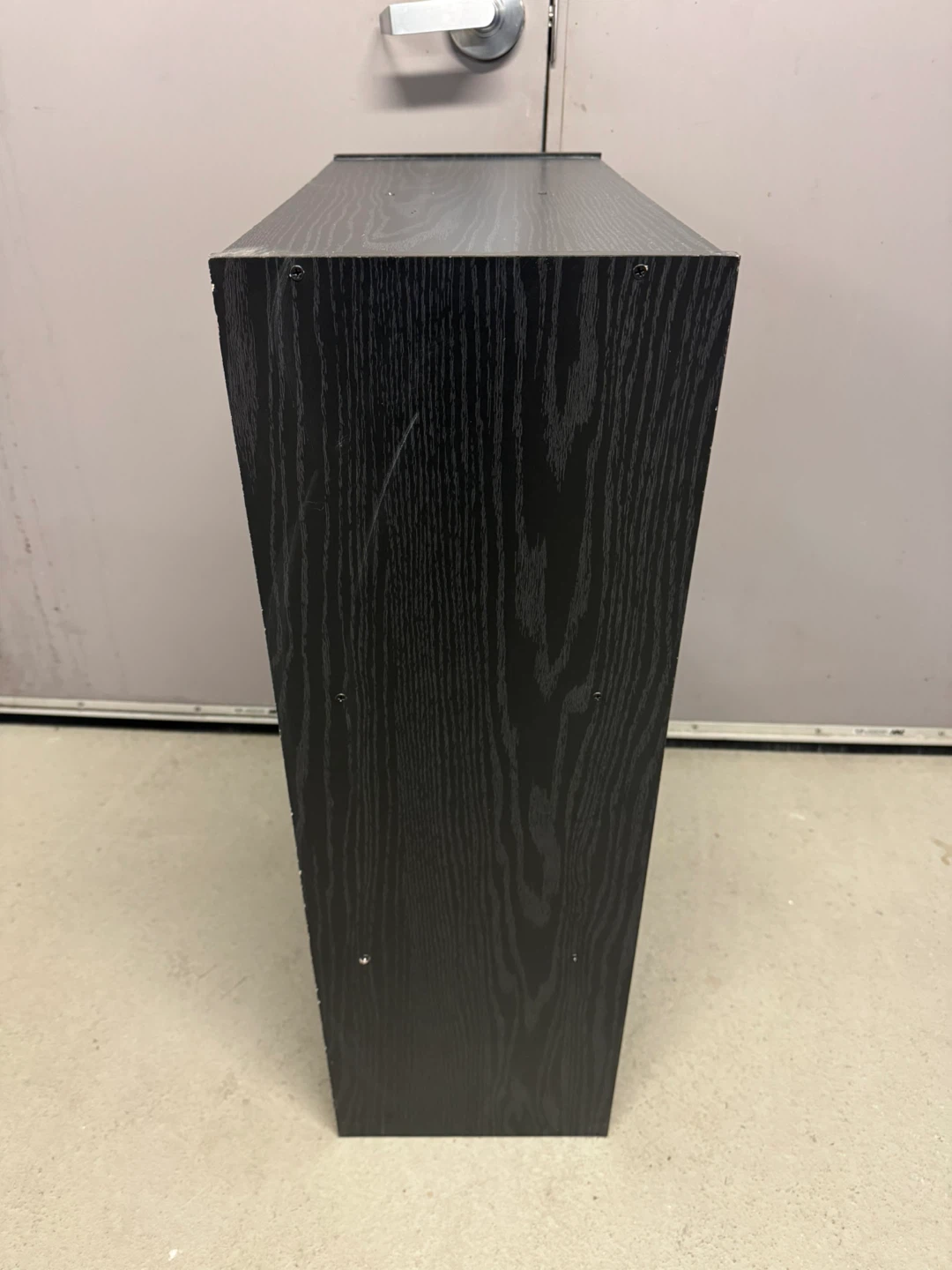 Black 4-Shelf Bookshelf - photo 3