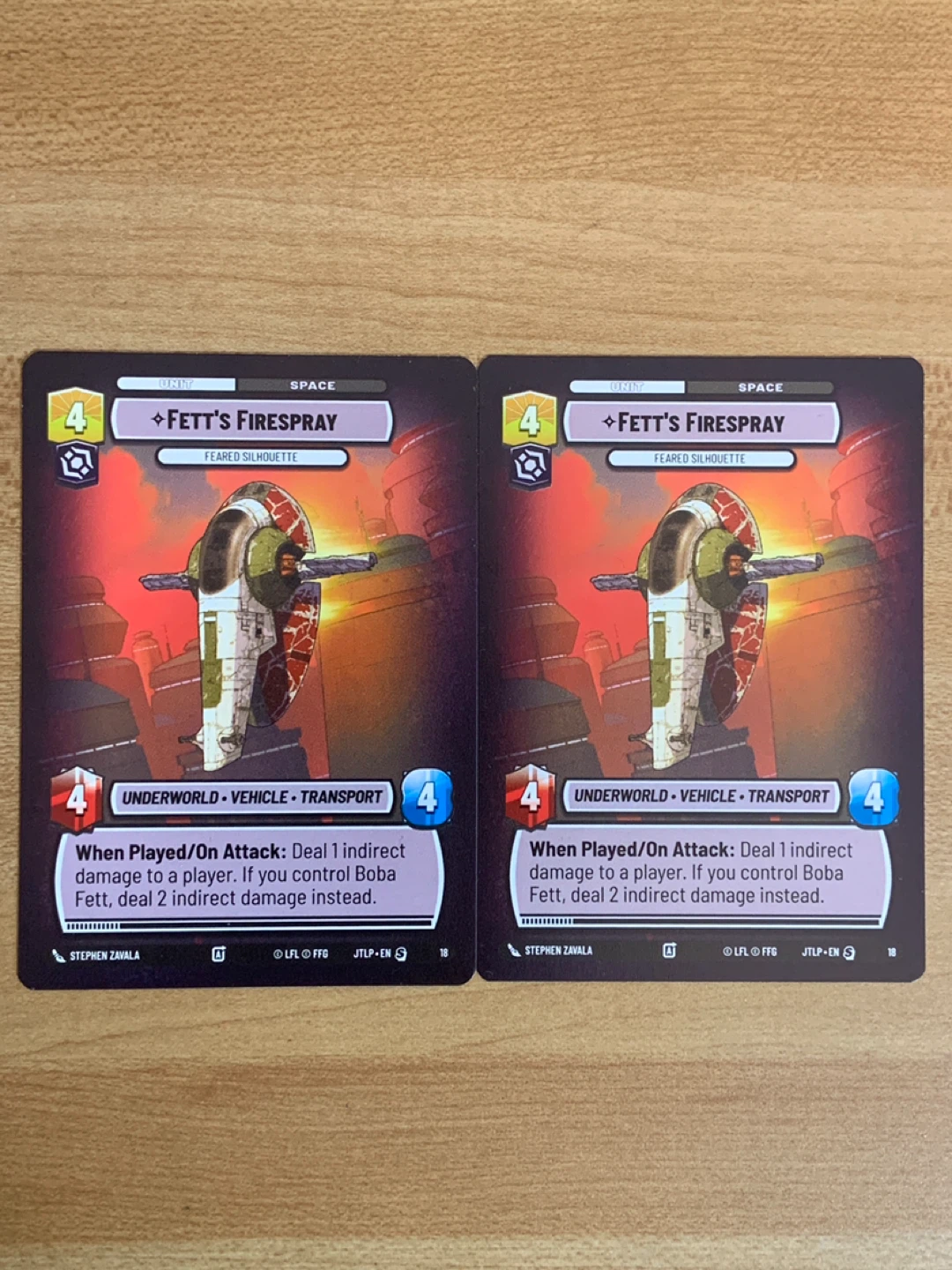 Star Wars Trading Cards Lot (5) – Special Rarity - photo 2