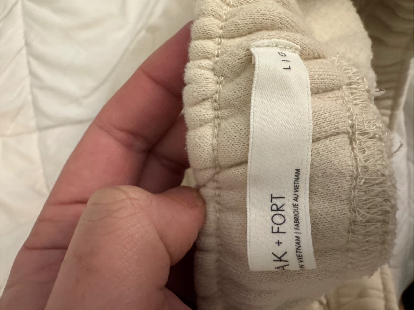 Oak + Fort Beige Cargo Sweatpants - photo 5
