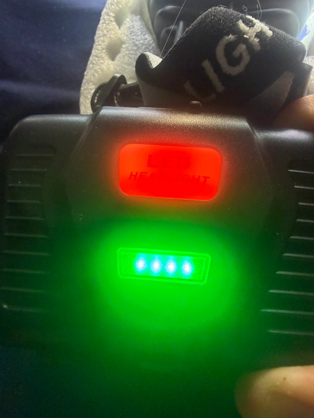 Rechargeable LED Headlamp. (Large Size ) - photo 2