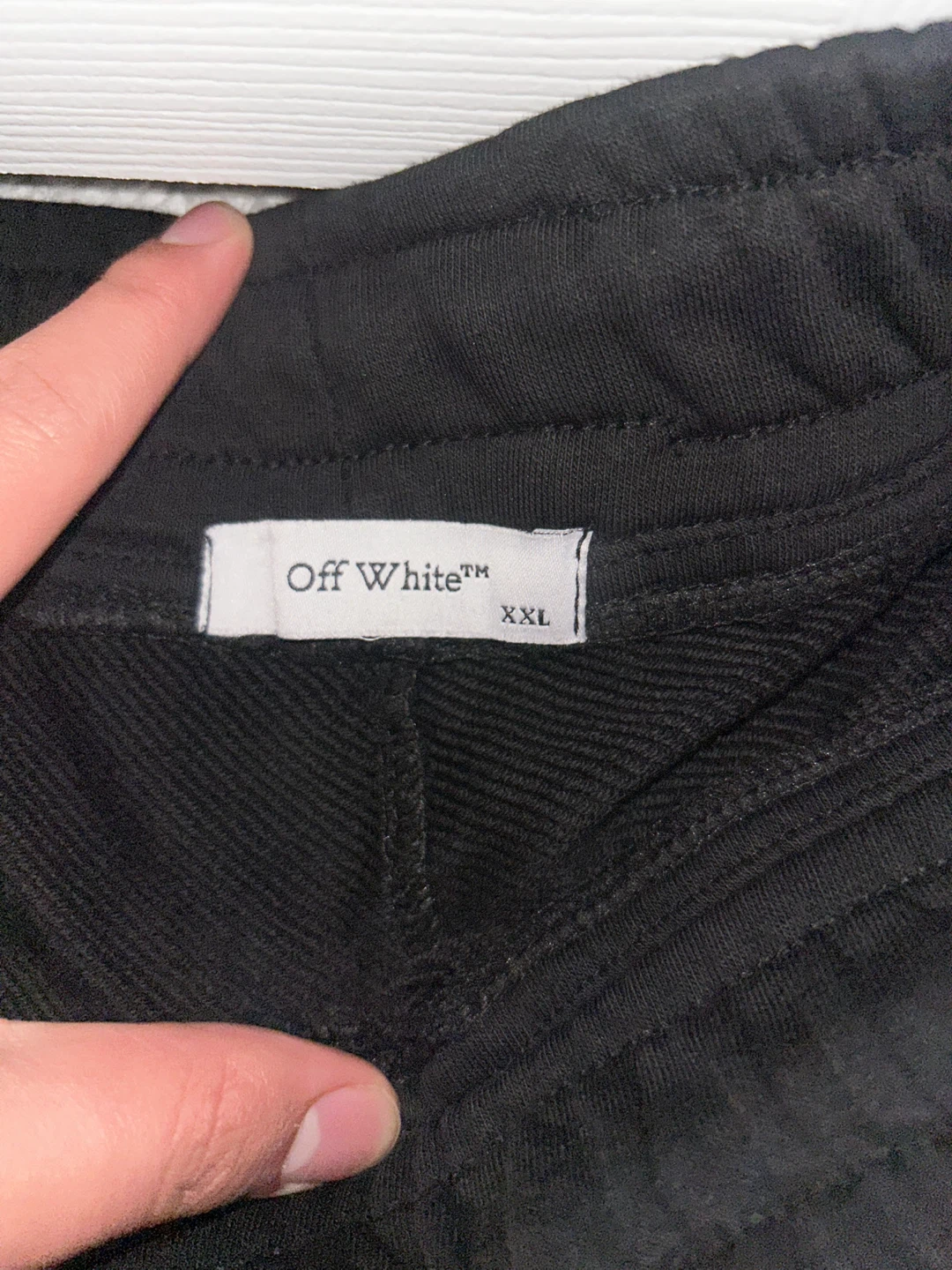 Off-White Black Sweatpants - Size XXL - photo 5