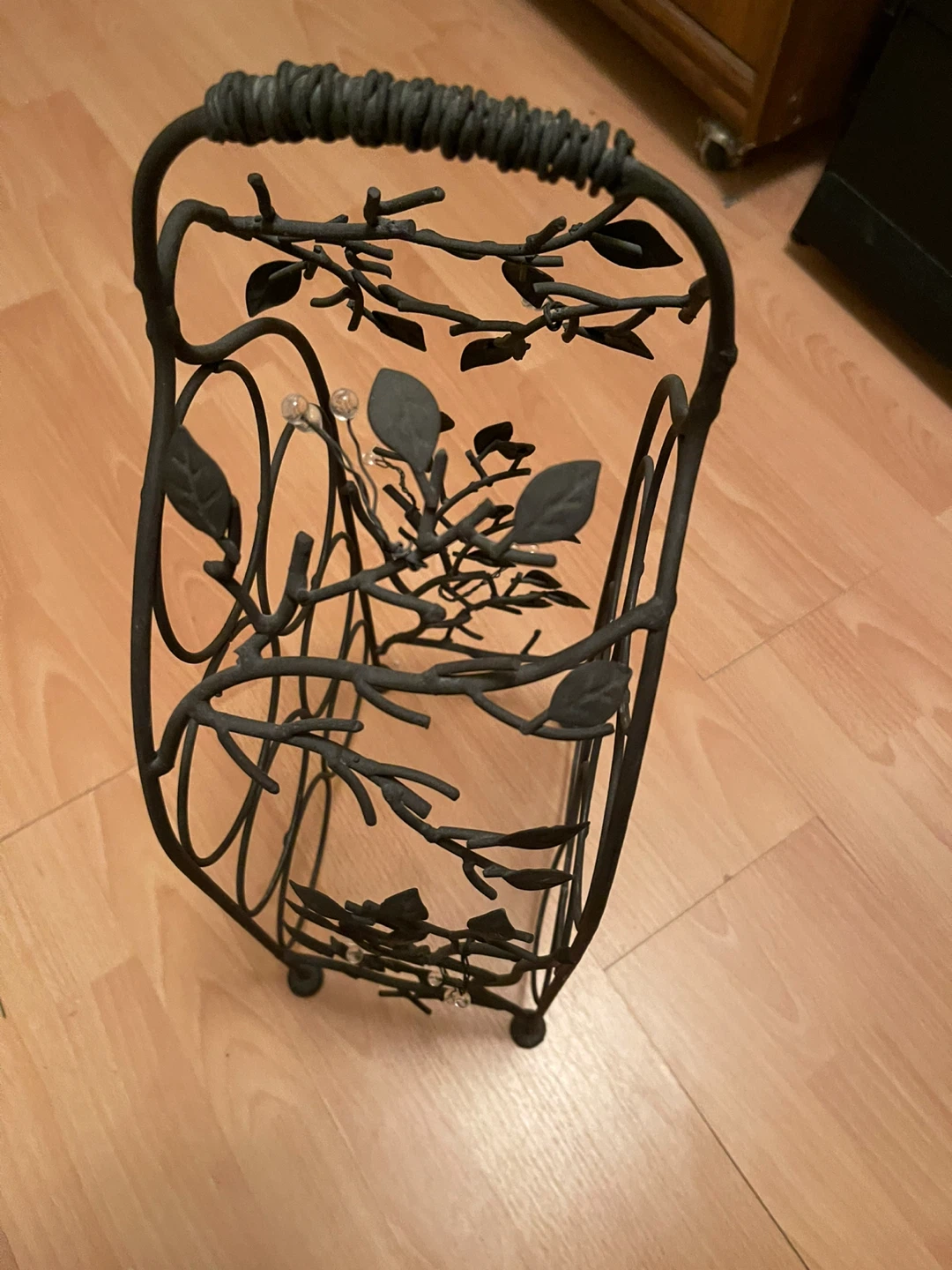 Decorative Metal Wine Rack - photo 3