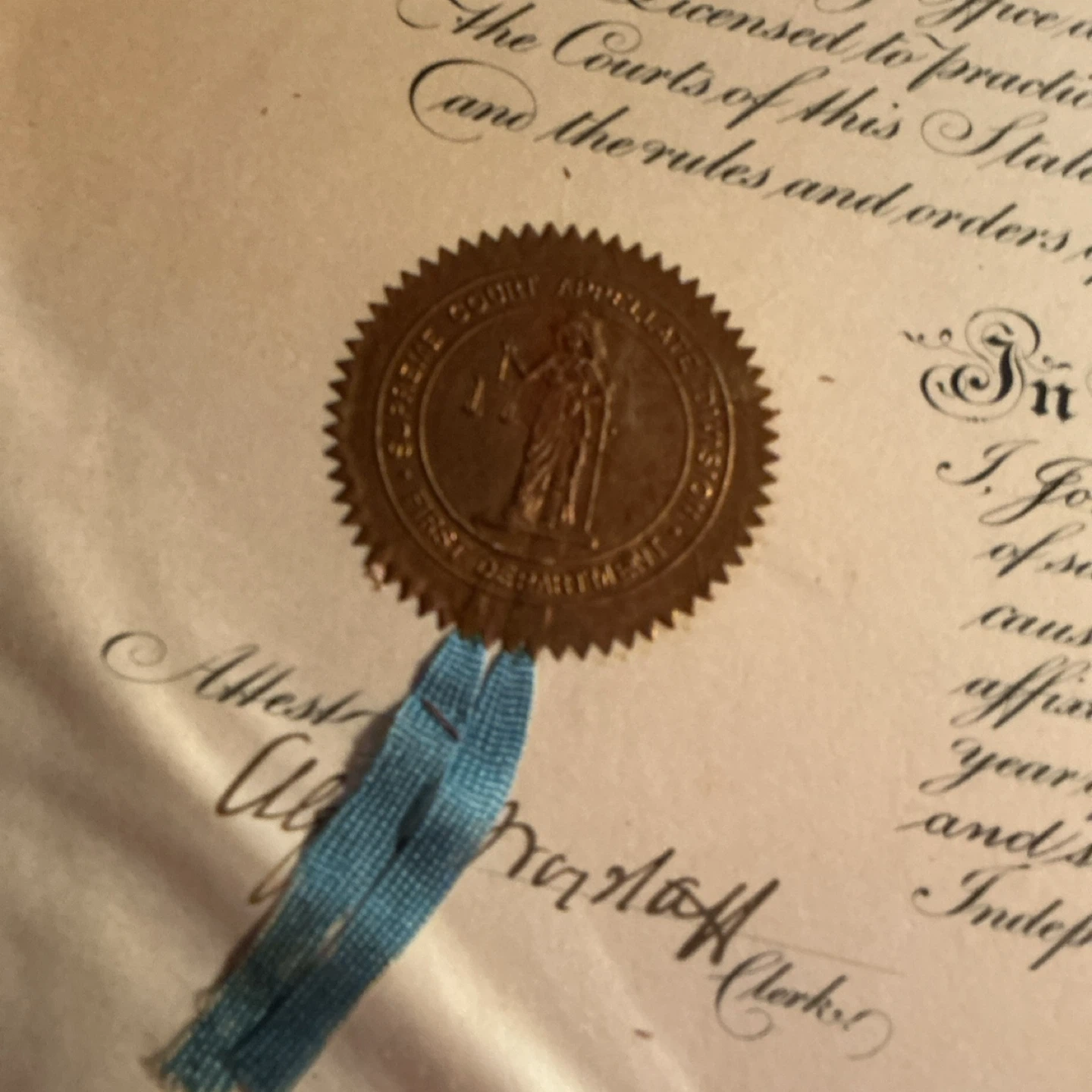 State of NY Attorney Appointment Document - photo 2
