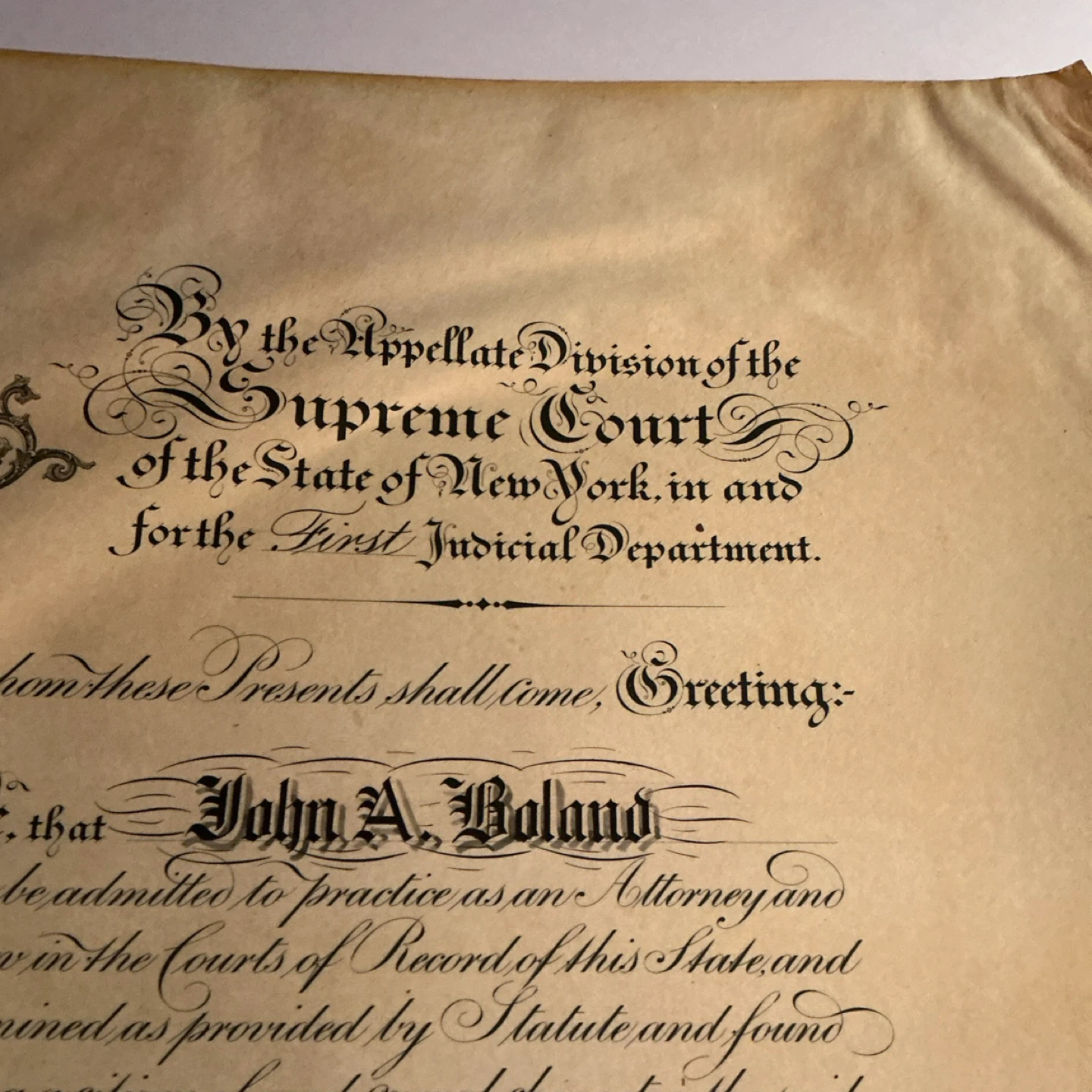 State of NY Attorney Appointment Document - photo 5