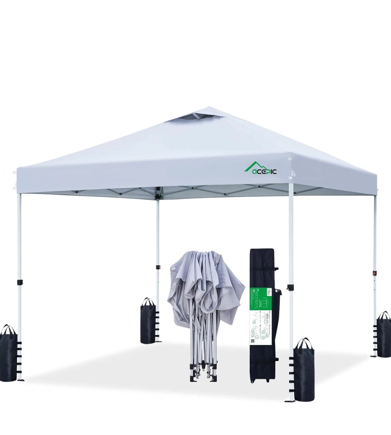 ACEPIC 10x10 Pop Up Canopy Tent