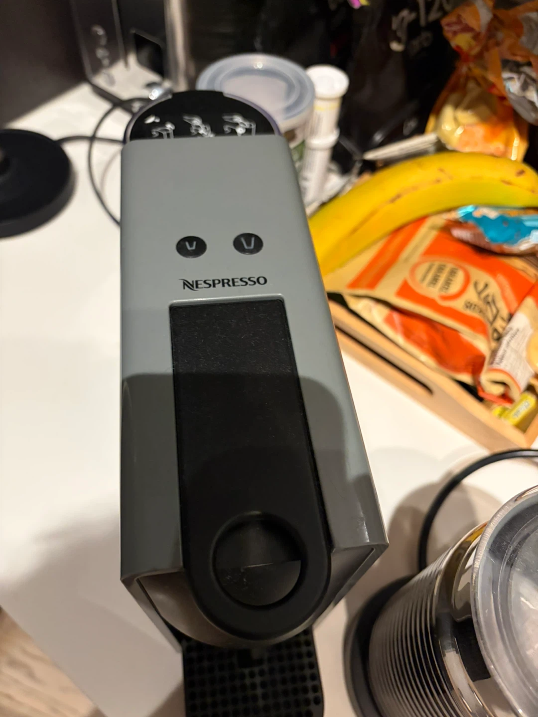 Nespresso Breville Coffee Machine with Milk Frother - photo 2