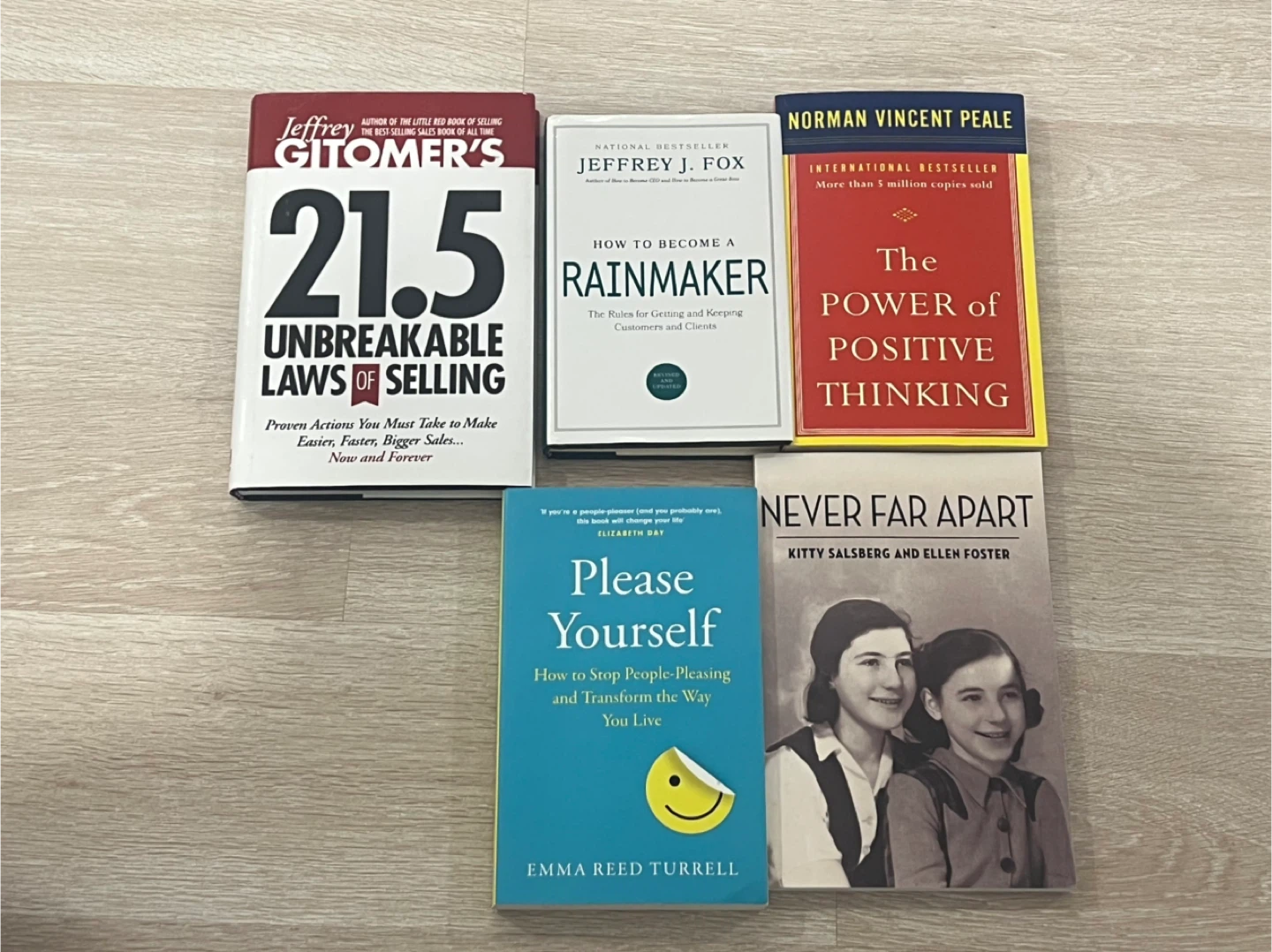 5 Books Bundle Lot Selling, Success, Mindset & More