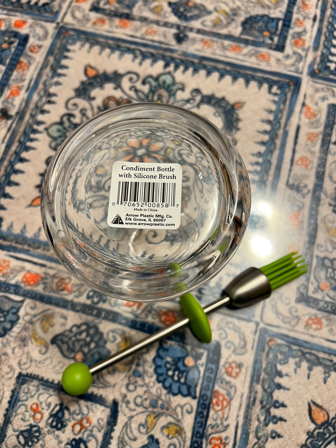 Condiment Bottle with Silicone Brush 🧡 - photo 2