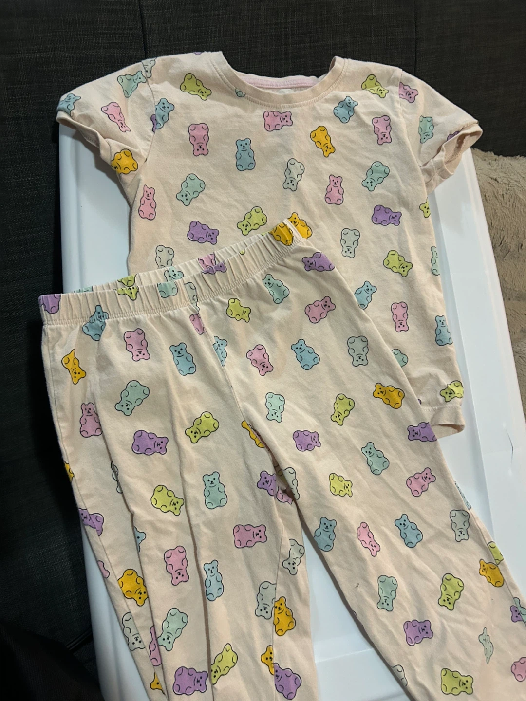 George Girls PJs Set Size S/P (6) Gummy Bears