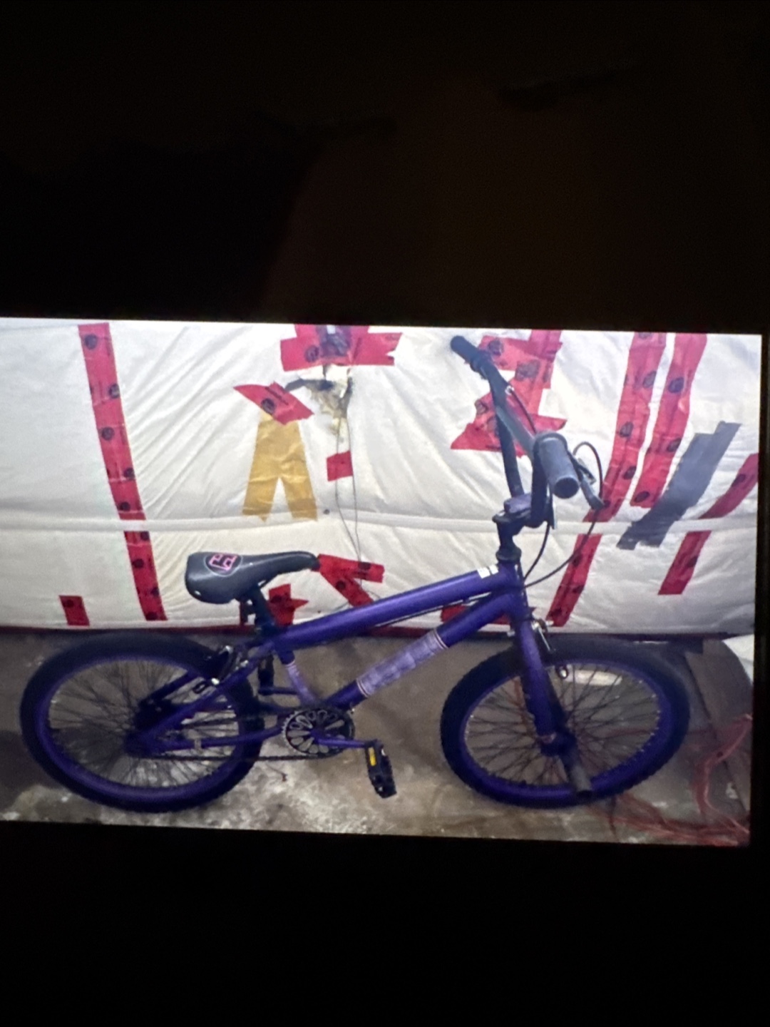 Purple BMX Bike (need to go)