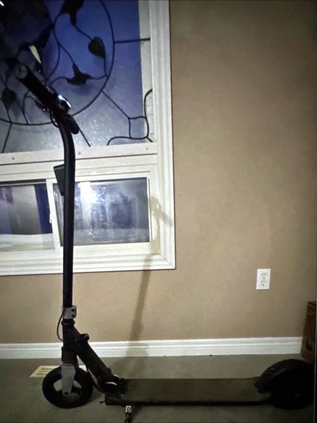 Black Electric Scooter