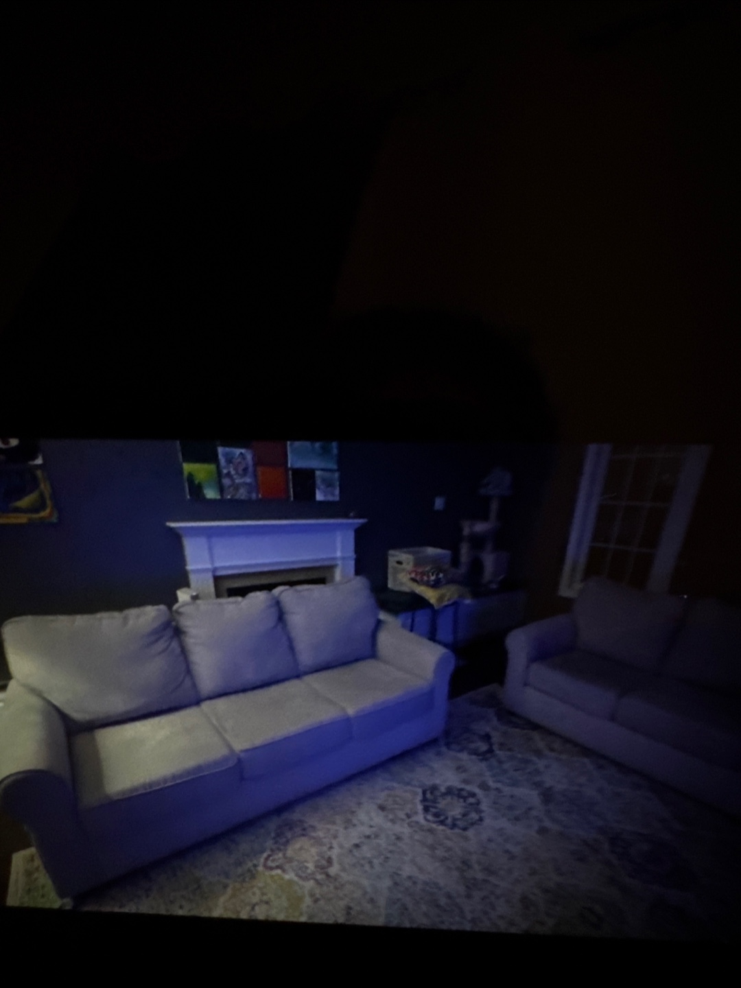 Light Grey sofa set - v clean / due to moving