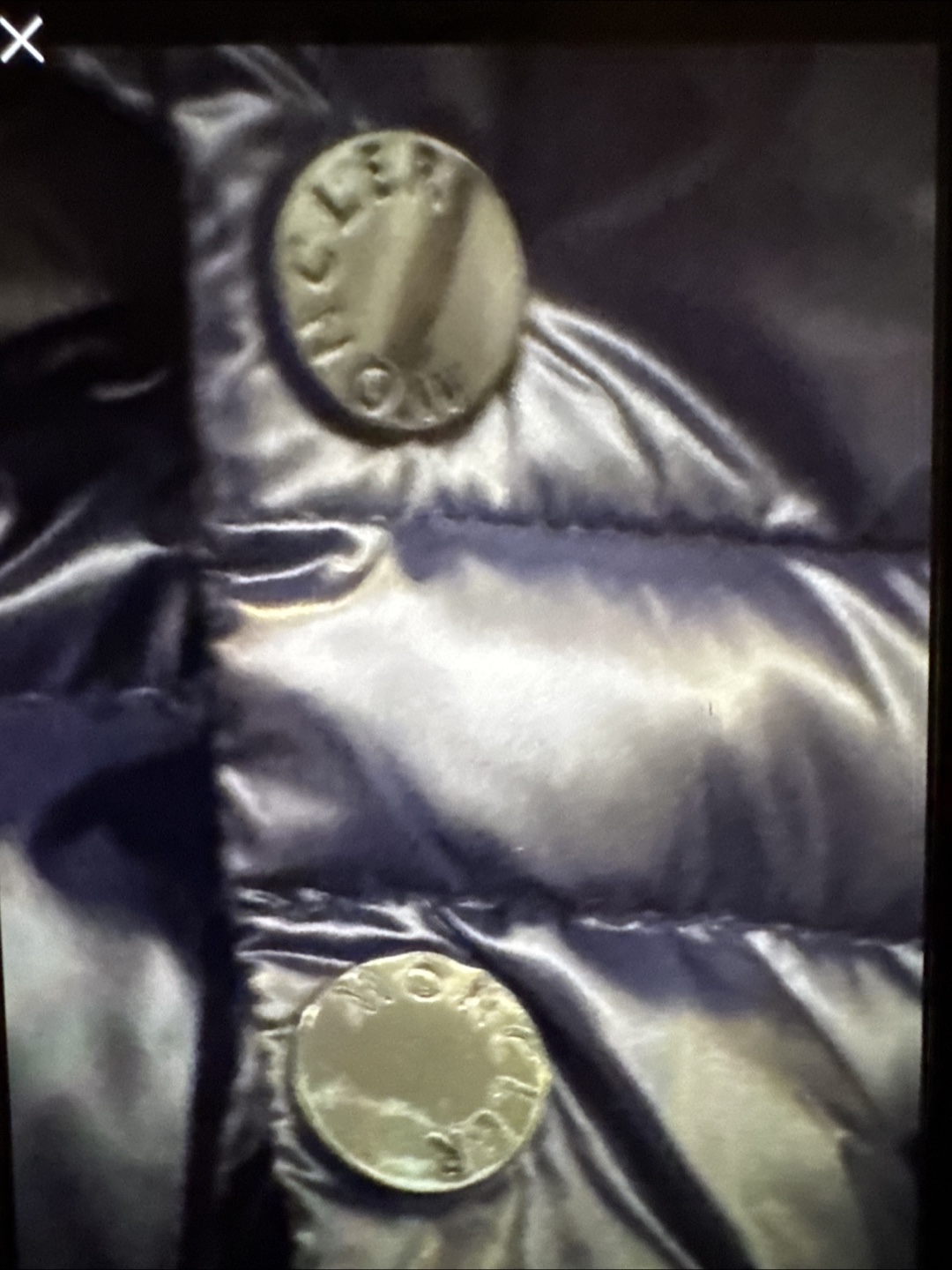 Moncler Navy Puffer Jacket - photo 4