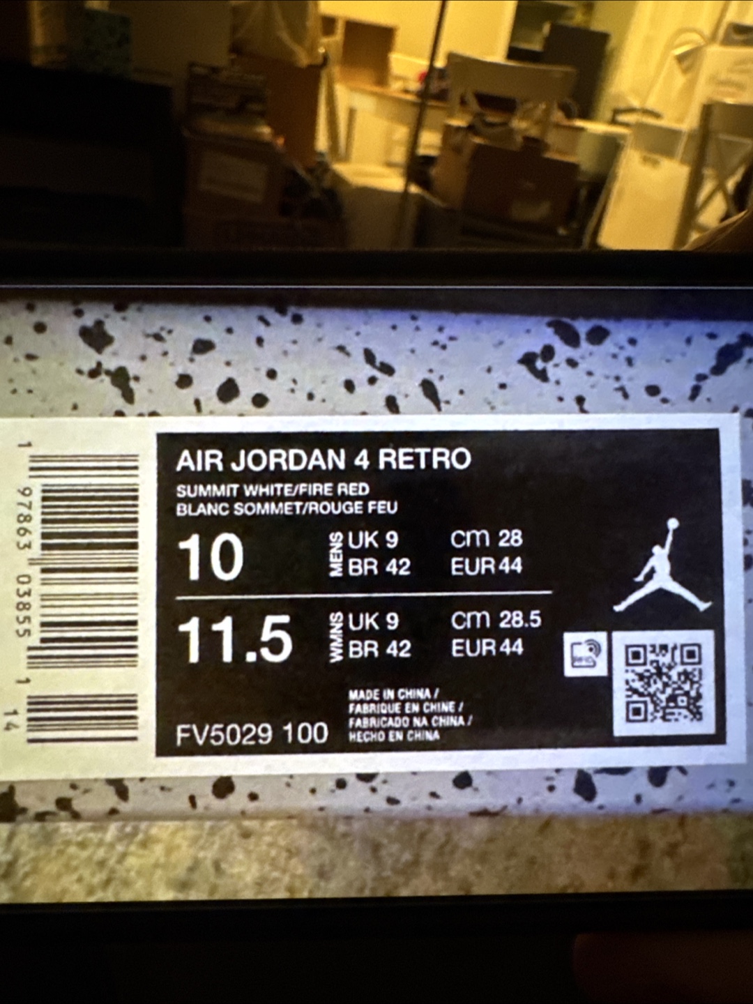 Air Jordan 4 cement - photo 2
