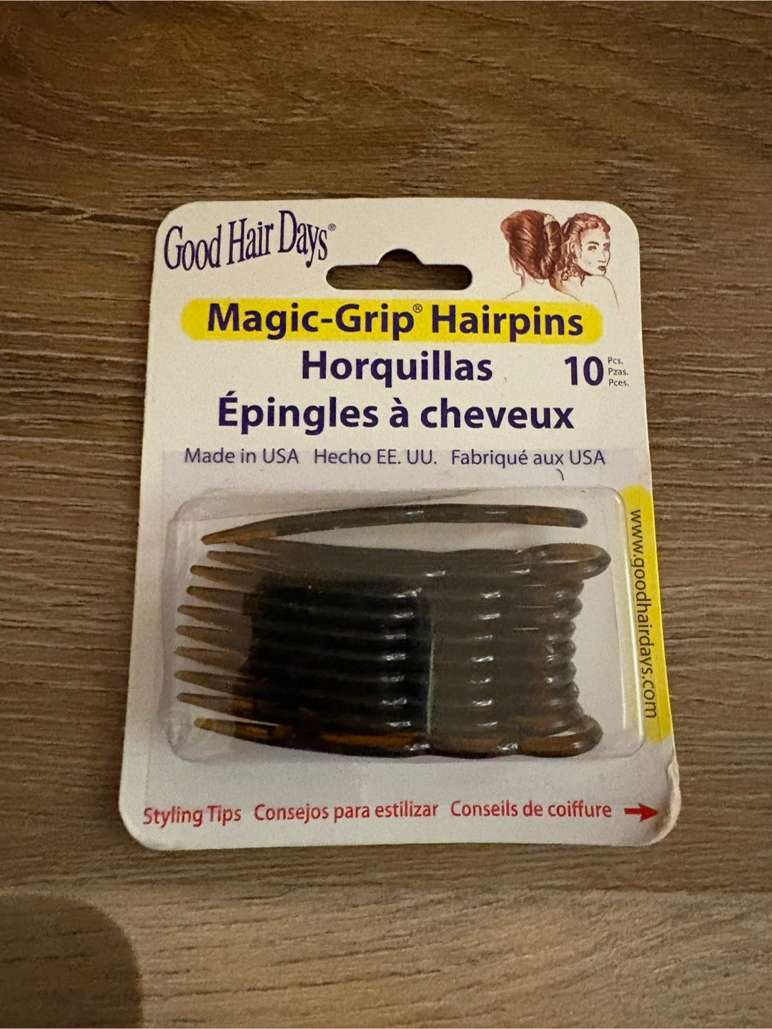 Good Hair Days Magic-Grip Hairpins (10 Pack)