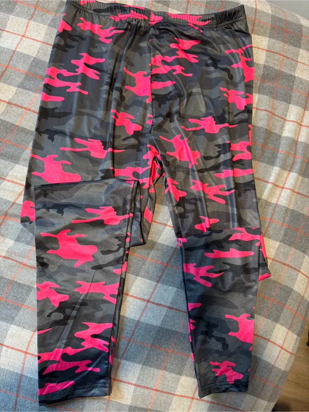 Pink Camouflage Leggings