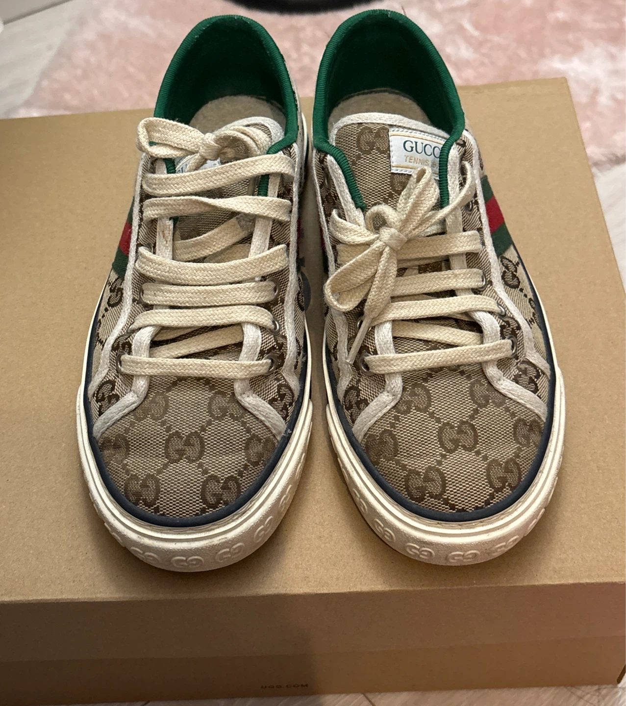 Authentic Gucci Tennis Womens Sneakers(has receipt) - photo 2