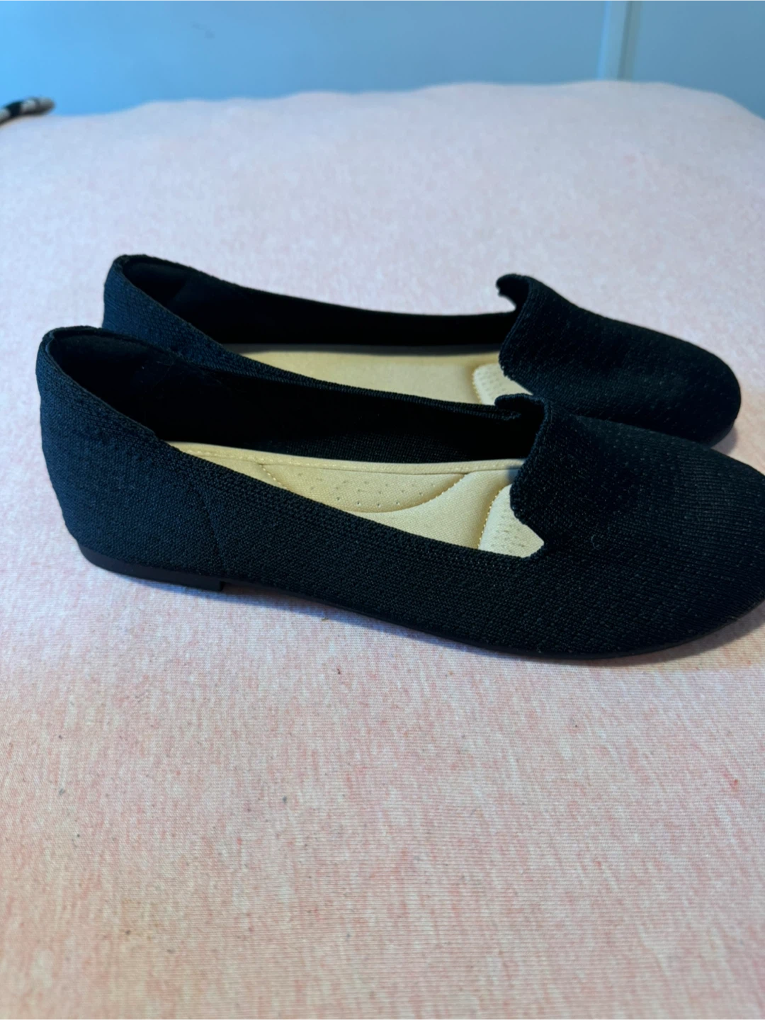 Veyttes Black Knit Flat Shoes - photo 2