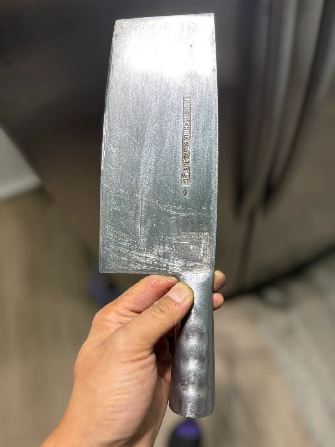 Ancient Style Chinese Kitchen Cleaver – 50+ Years Old