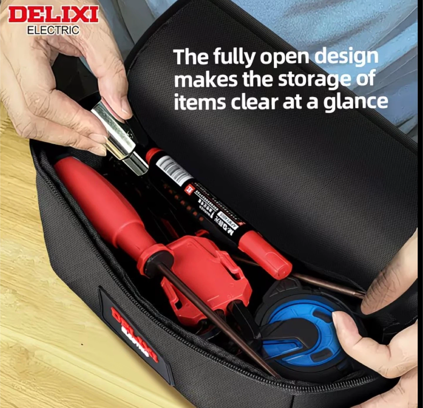 New! DELIXI ELECTRIC Tool Storage Bag - photo 4