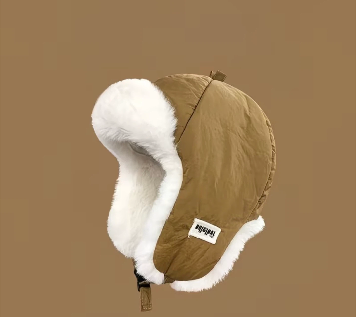 New!Brown Trapper Hat