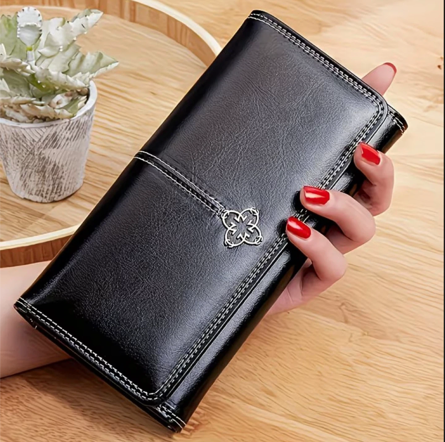 New! Women's Black Wallet