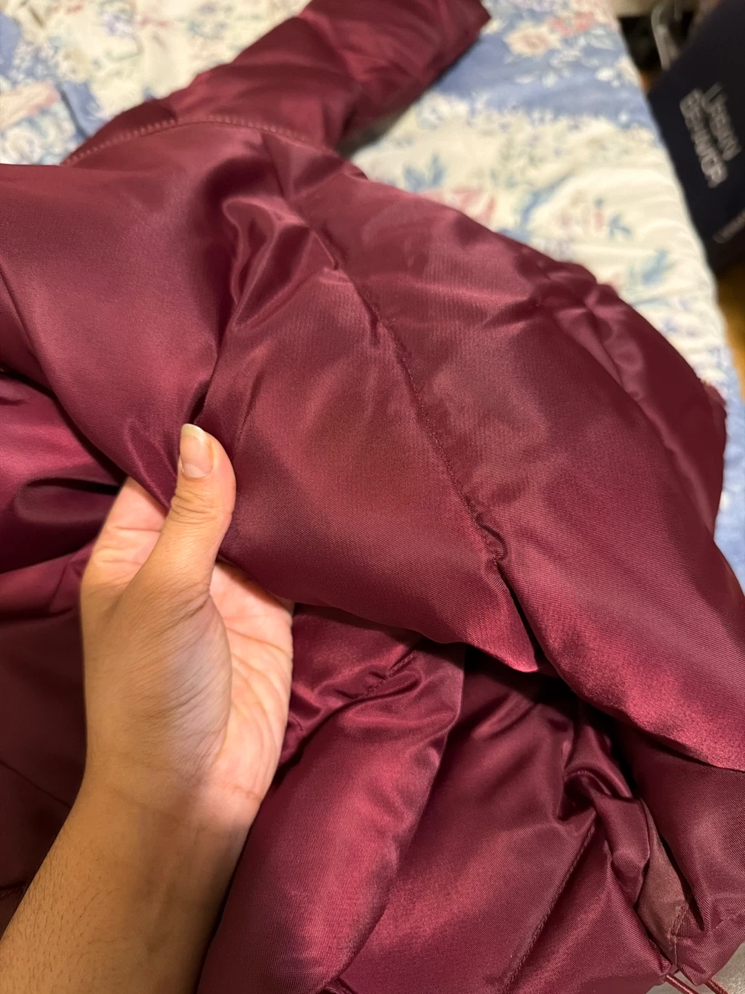 Steve Madden Maroon Puffer Jacket - photo 2