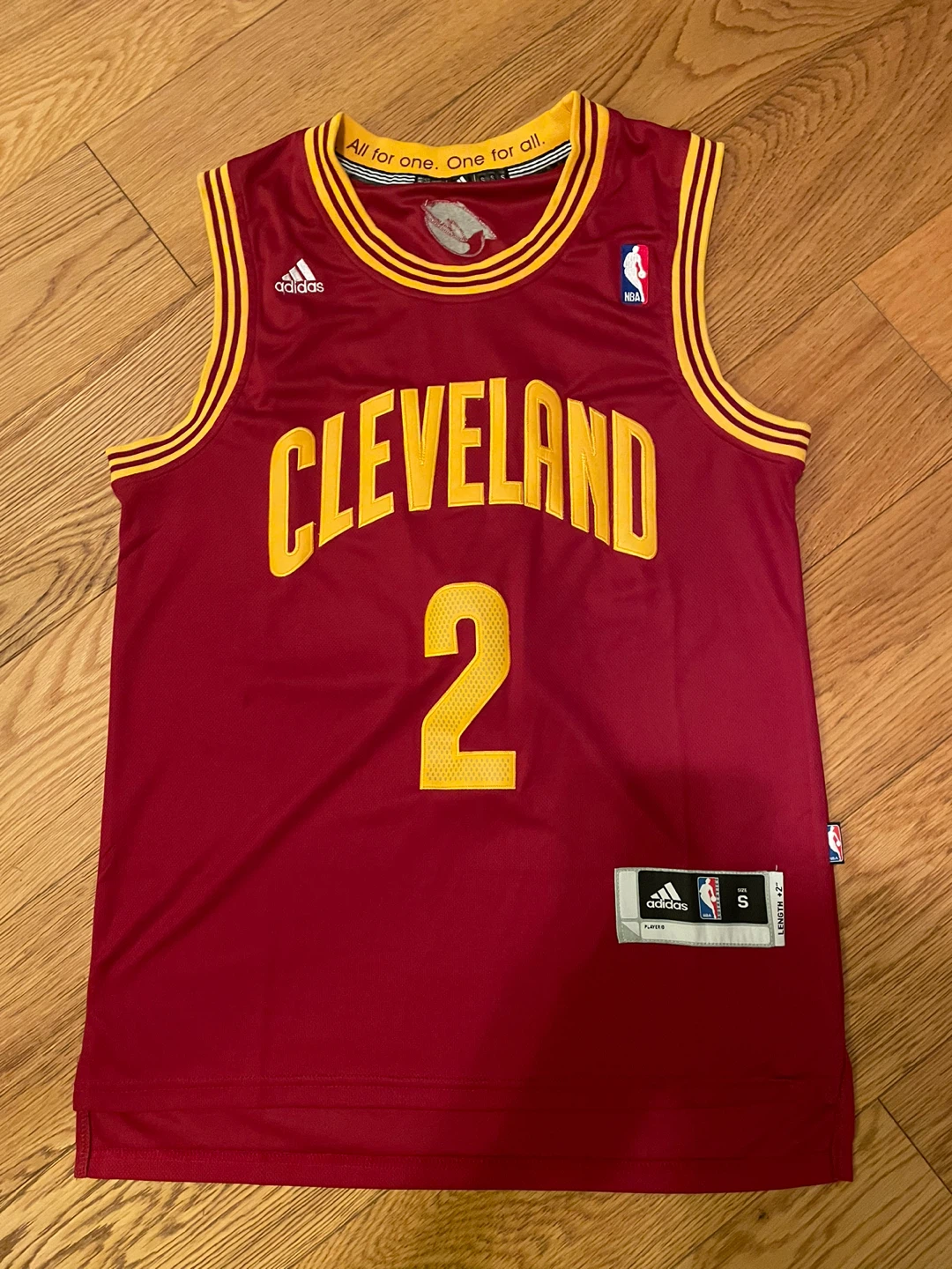Adidas Cleveland Cavaliers Kyrie Irving #2 Jersey Youth S