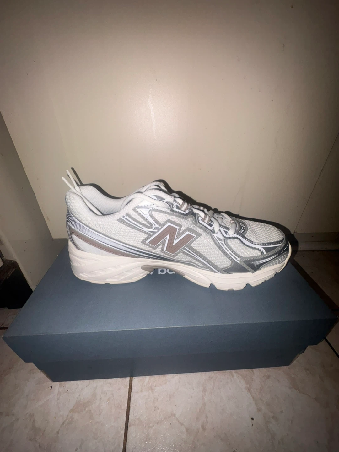 New Balance Grey / Frosted Glass  Unisex Running Shoes - photo 2
