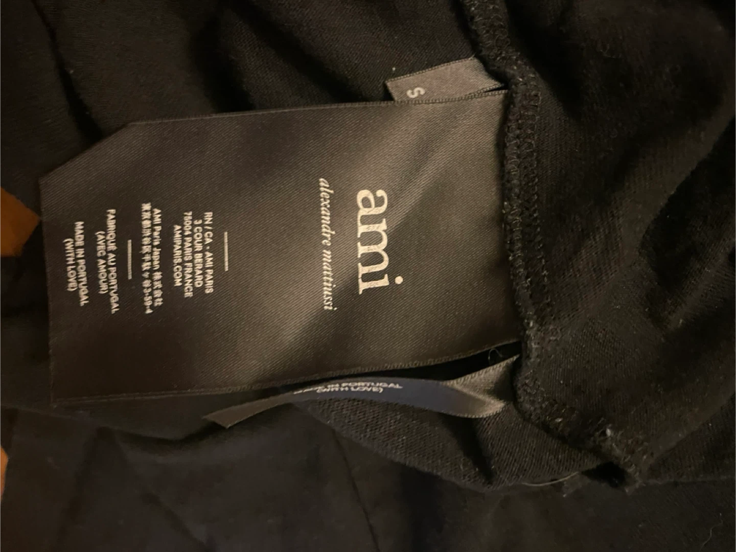 AMI Alexandre Mattiussi Black T-Shirt Size S - photo 4