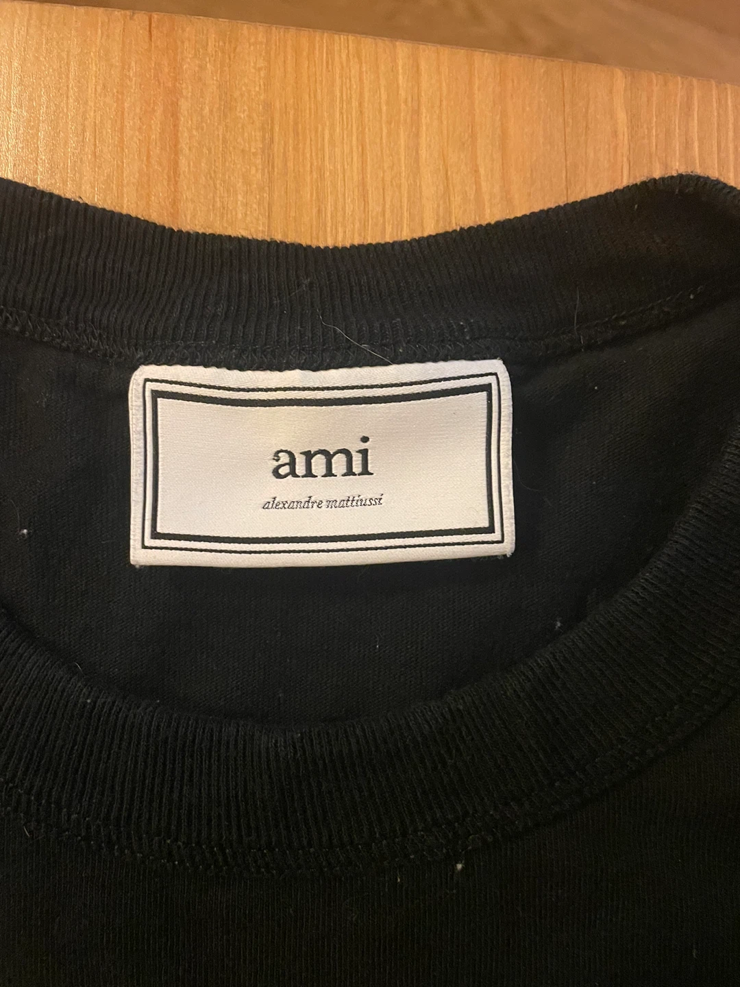 AMI Alexandre Mattiussi Black T-Shirt Size S - photo 2