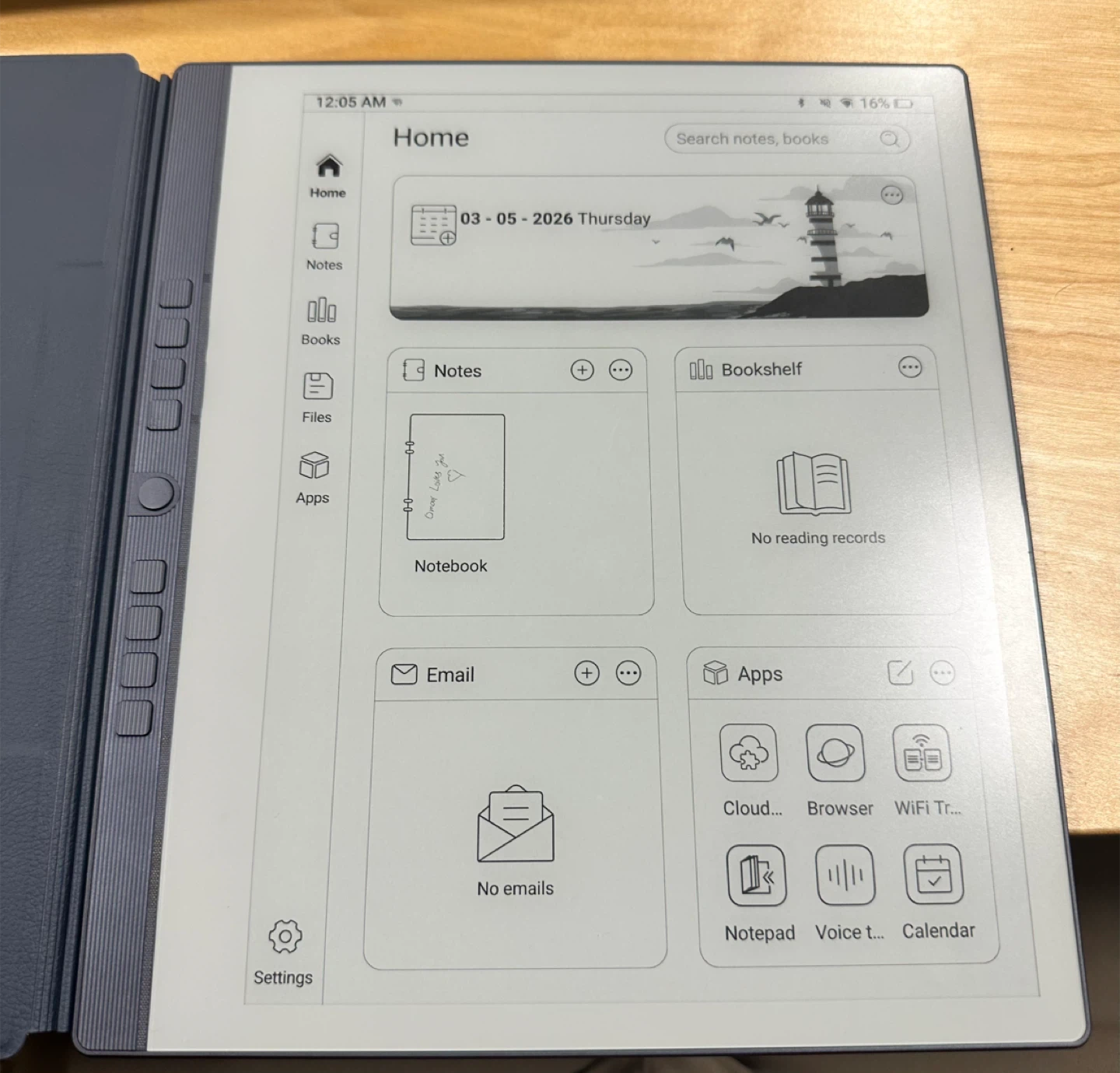 Penstar eNote E-Ink Digital Notebook (10.3")