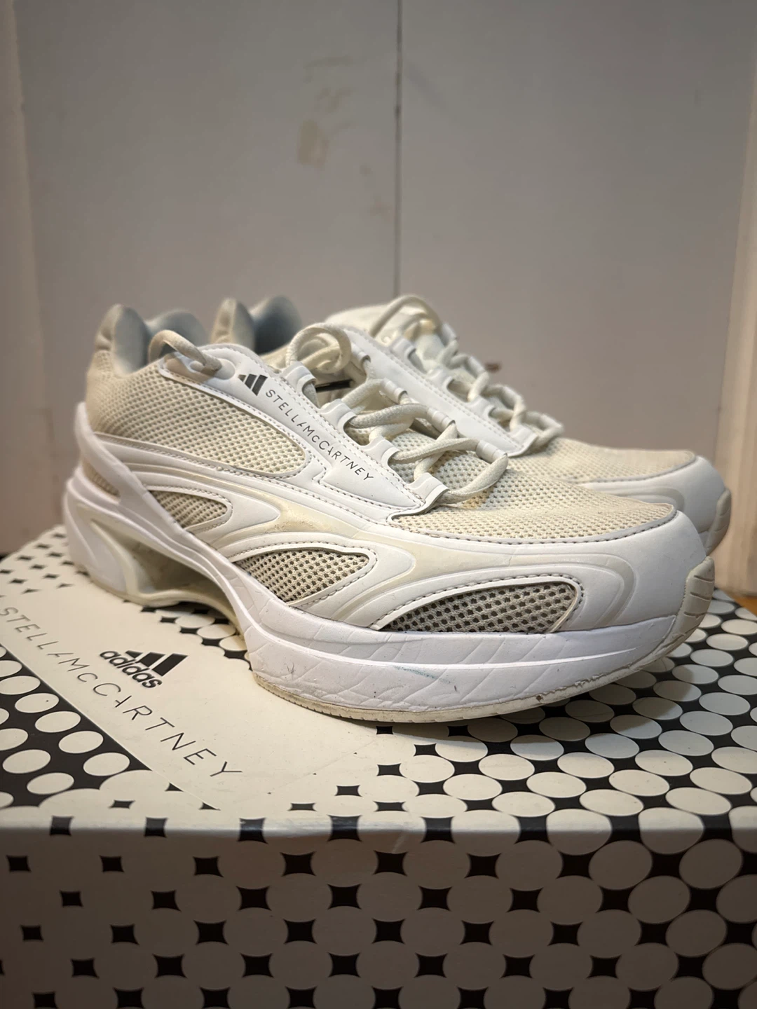 Adidas Stella McCartney White Running Shoes