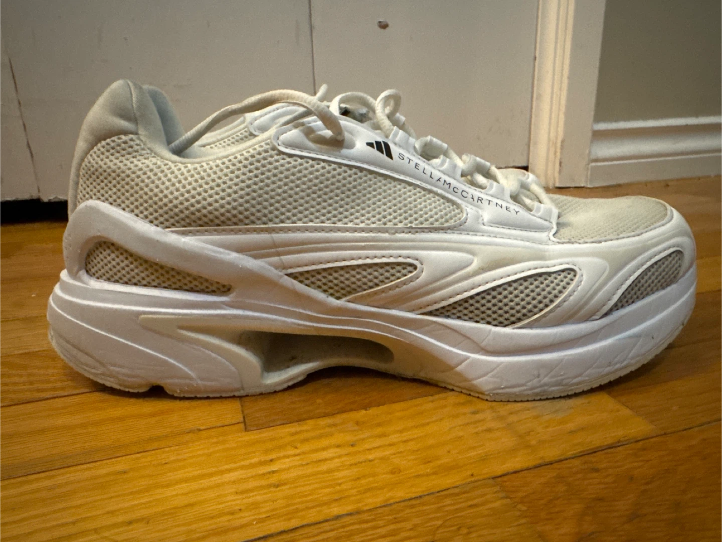 Adidas Stella McCartney White Running Shoes - photo 4