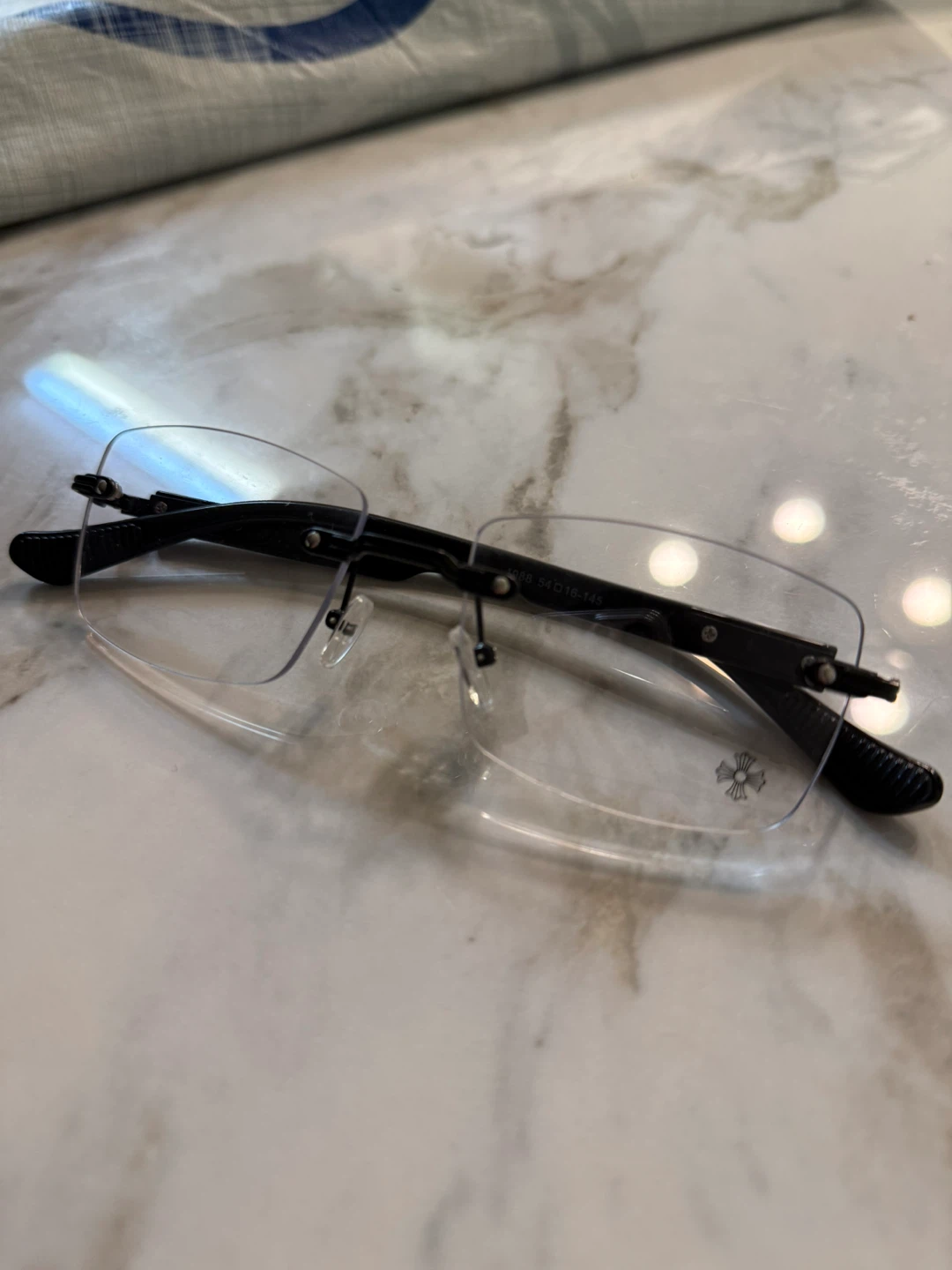 Chrome Hearts Rimless glasses