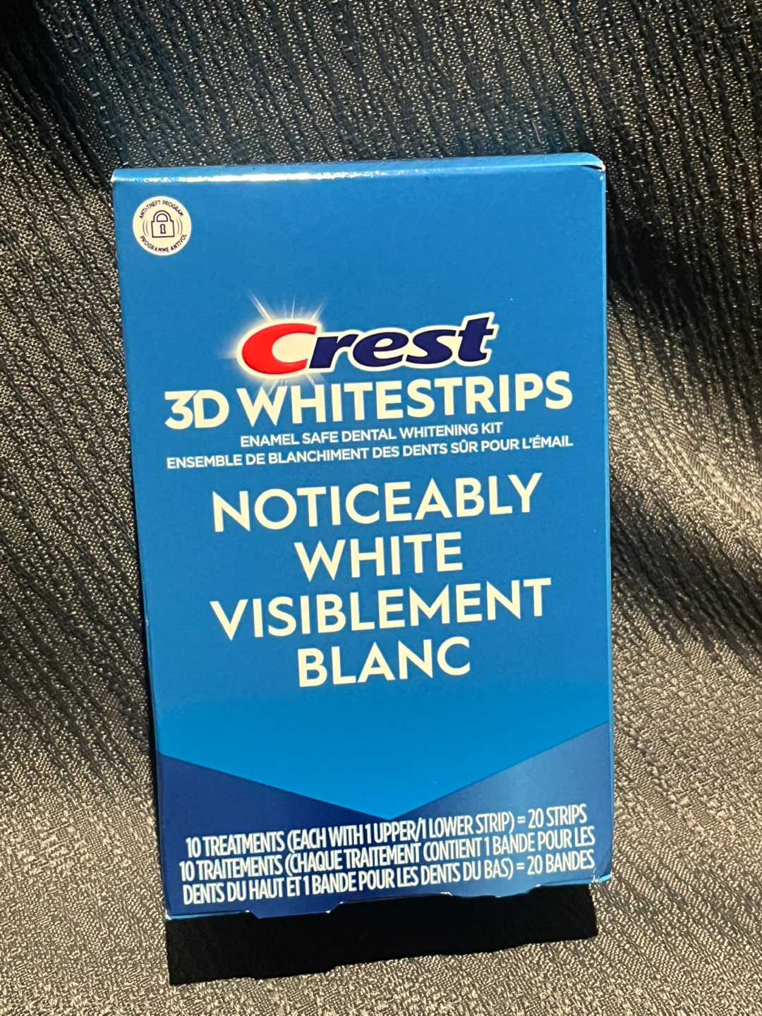 Crest 3D Whitestrips Noticeably White Dental Whitening Kit