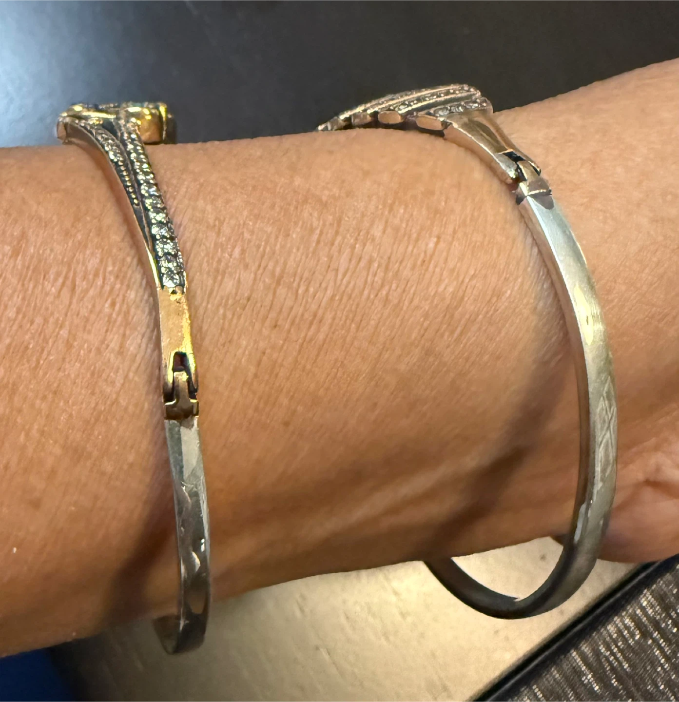 $45 each sterling silver with copper 7” Bracelets - photo 4
