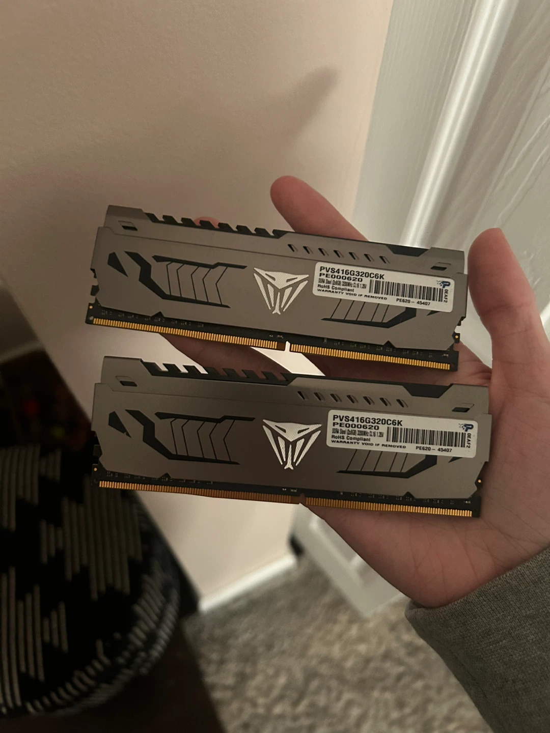 Patriot Viper Steel DDR4 16GB RAM 2x8gbs
