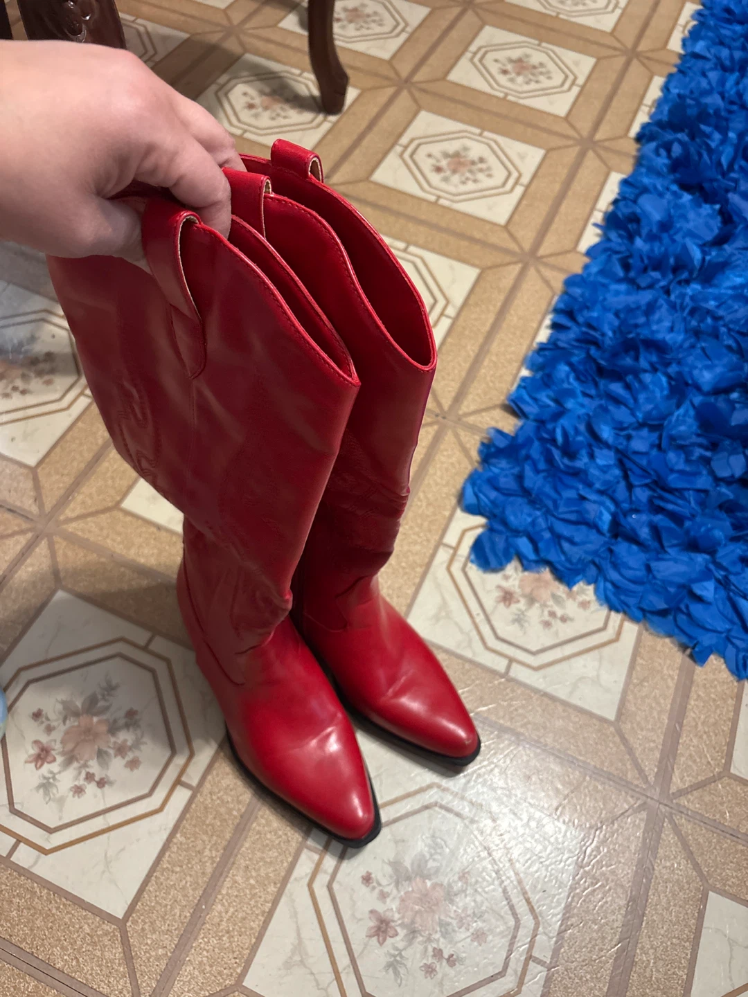 Red Cowboy Boots