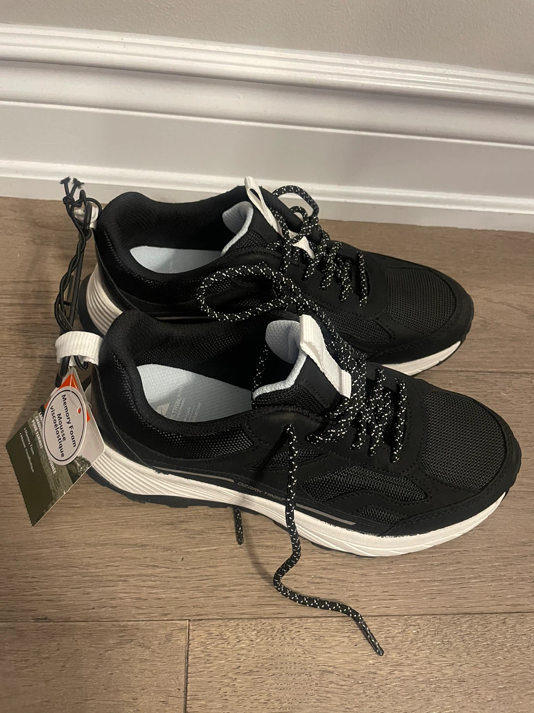 NEW! Ladies Athletic Shoes - Black/White - photo 3