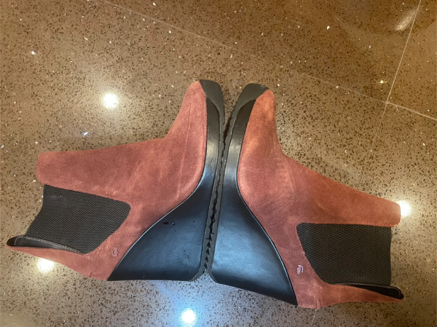 Lacoste Suede Wedge Ankle Boots - photo 2