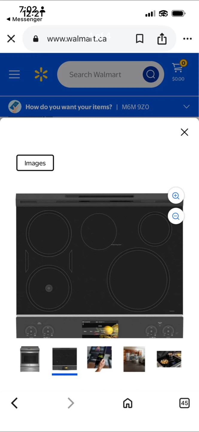New GE Profile Smart Induction Range - photo 4